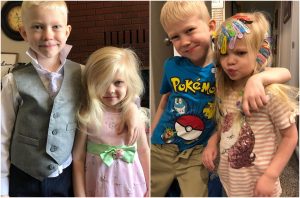 ¡Todo un héroe! Niño salva a su hermana menor de ataque de un perro