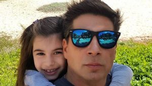Mario Velasco muestra lo grande que está su hija Julieta