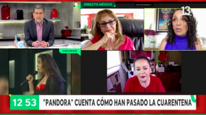 El divertido error de una integrante de Pandora que sacó carcajadas en transmisión de "Bienvenidos"