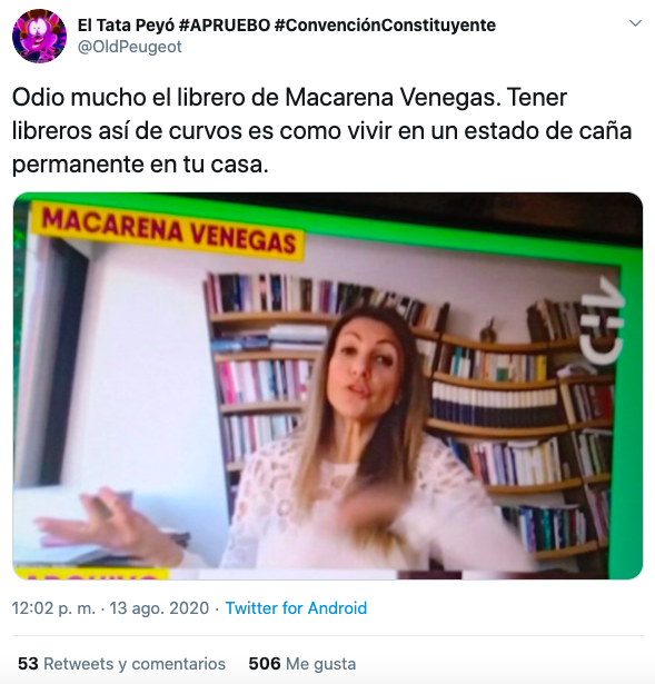 Librero Maca Venega