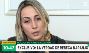 Polola de Nano Calderón habla sobre Hernán padre: 'Temía a que me siguiera tocando'