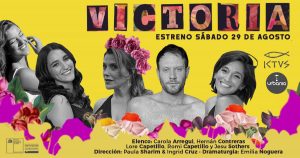 ¡No te pierdas la obra "Victoria" con nuestra Lorena Capetillo!