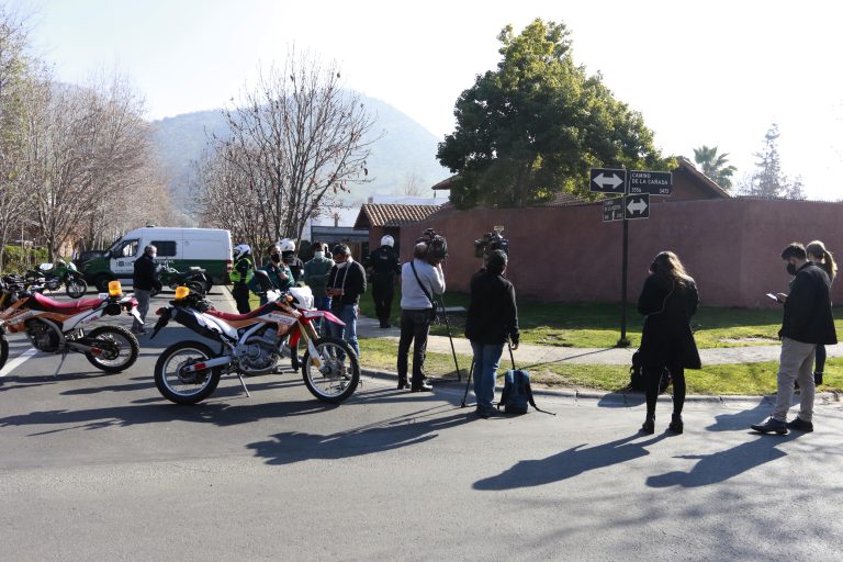 Rescatan a Puma que deambulaba por Lo Barnechea