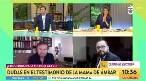 La tensa discusión de Julio César Rodríguez y abogado del padre de Ámbar Cornejo