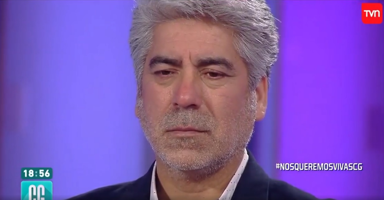 Padre de Antonia Barra se emocionó tras homenaje a víctimas de violencia en "Carmen Gloria a tu servicio"