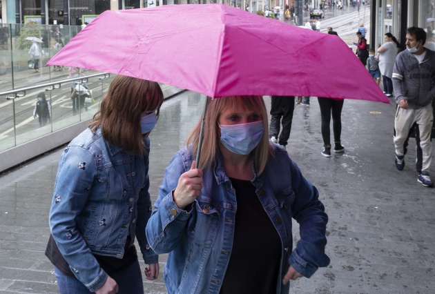 el pronóstico de los siguientes días de lluvia en varias regiones del país