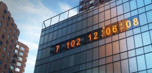 ¡Salvemos el mundo! Reloj gigante muestra cuánto tiempo nos queda para frenar el cambio climático