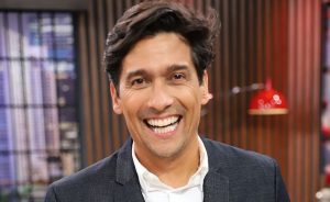 La primera foto de Rafa Araneda junto a su hijo Benjamín