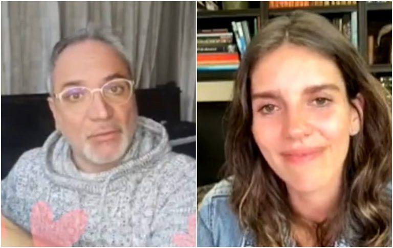 'Eternamente embarazada": La broma de Luis Jara a María Luisa Godoy por su embarazo