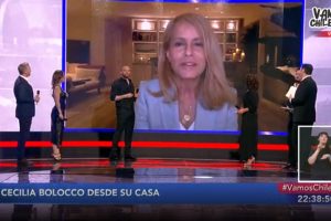 Cecilia Bolocco conmovió con su sensible mensaje en "Vamos Chilenos"