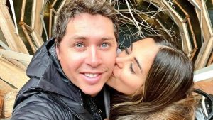 Karol Lucero compartió íntima foto junto a su pareja