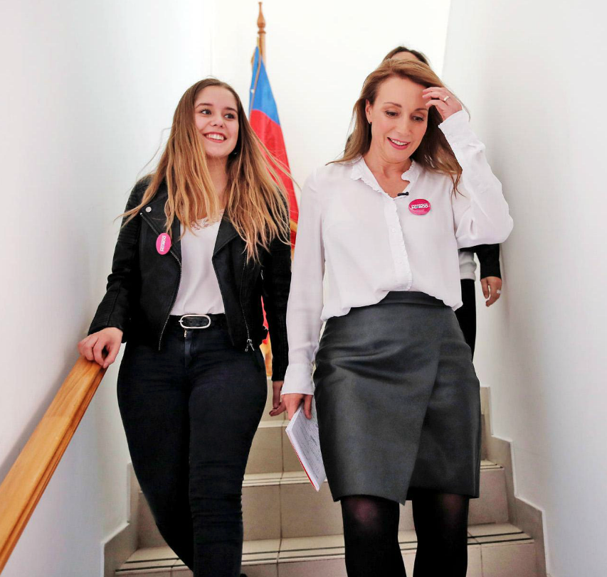 La hija de Karen, Fernanda Cornejo se abre paso en la política