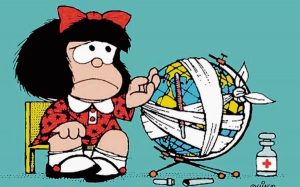 Recordamos a Quino con 7 viñetas de Mafalda que apoyan el feminismo