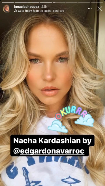 Ignacia Allamand instagram nuevo look