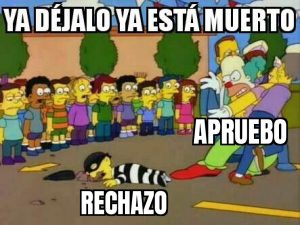 Revisa los mejores memes que dejó la jornada de Plebiscito 2020