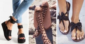 Descubre 10 tipos de sandalias para usar esta temporada