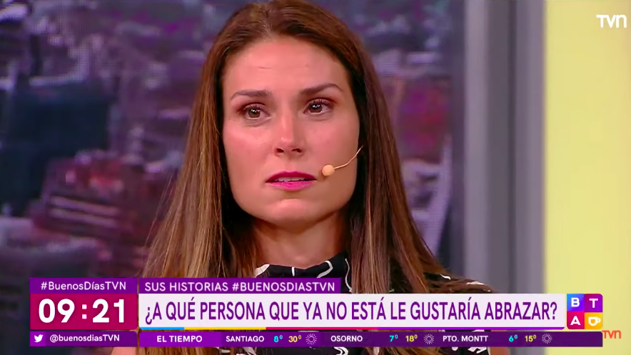 Carolina Escobar se quebró en "Buenos Días a Todos" al recordar a familiar fallecido
