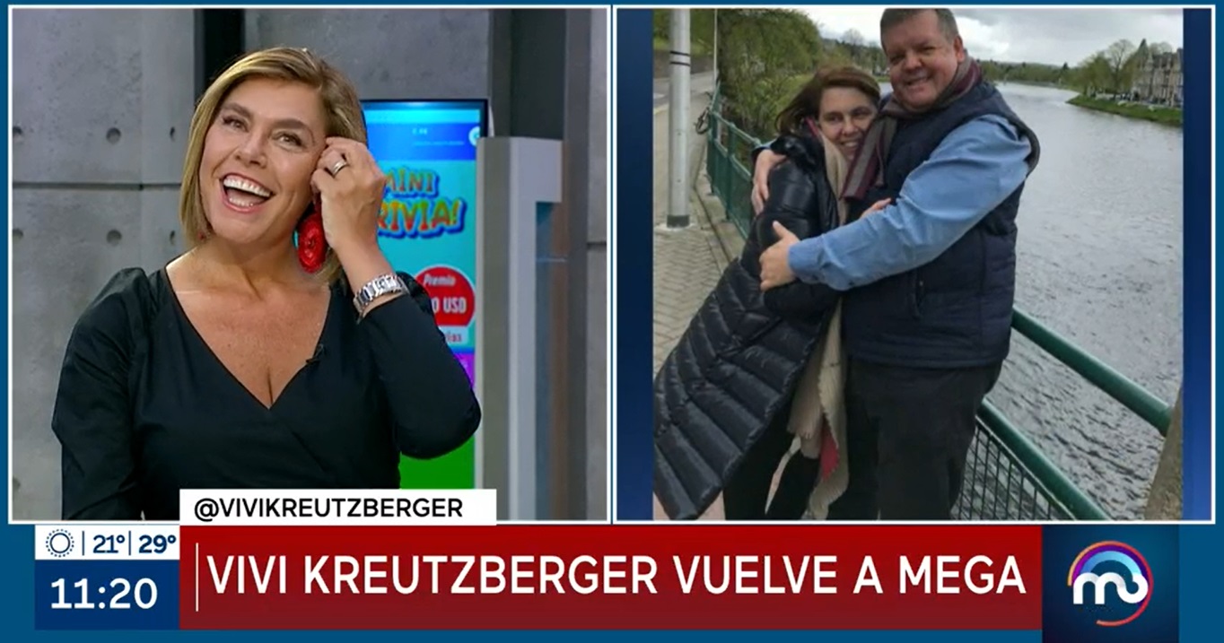 Vivi Kreutzberger habló en "Mucho gusto" de su nueva vida en Inglaterra