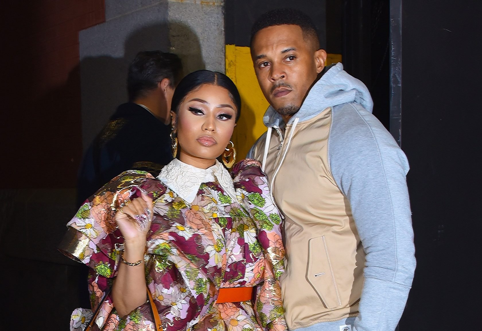 nicki y su esposo fueron padres 