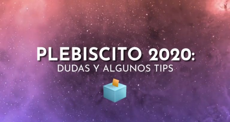 Plebiscito 2020: Dudas y algunos tips antes de ir a votar este domingo