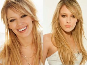 Vuelve el flequillo ladeado que estaba de moda en 2004