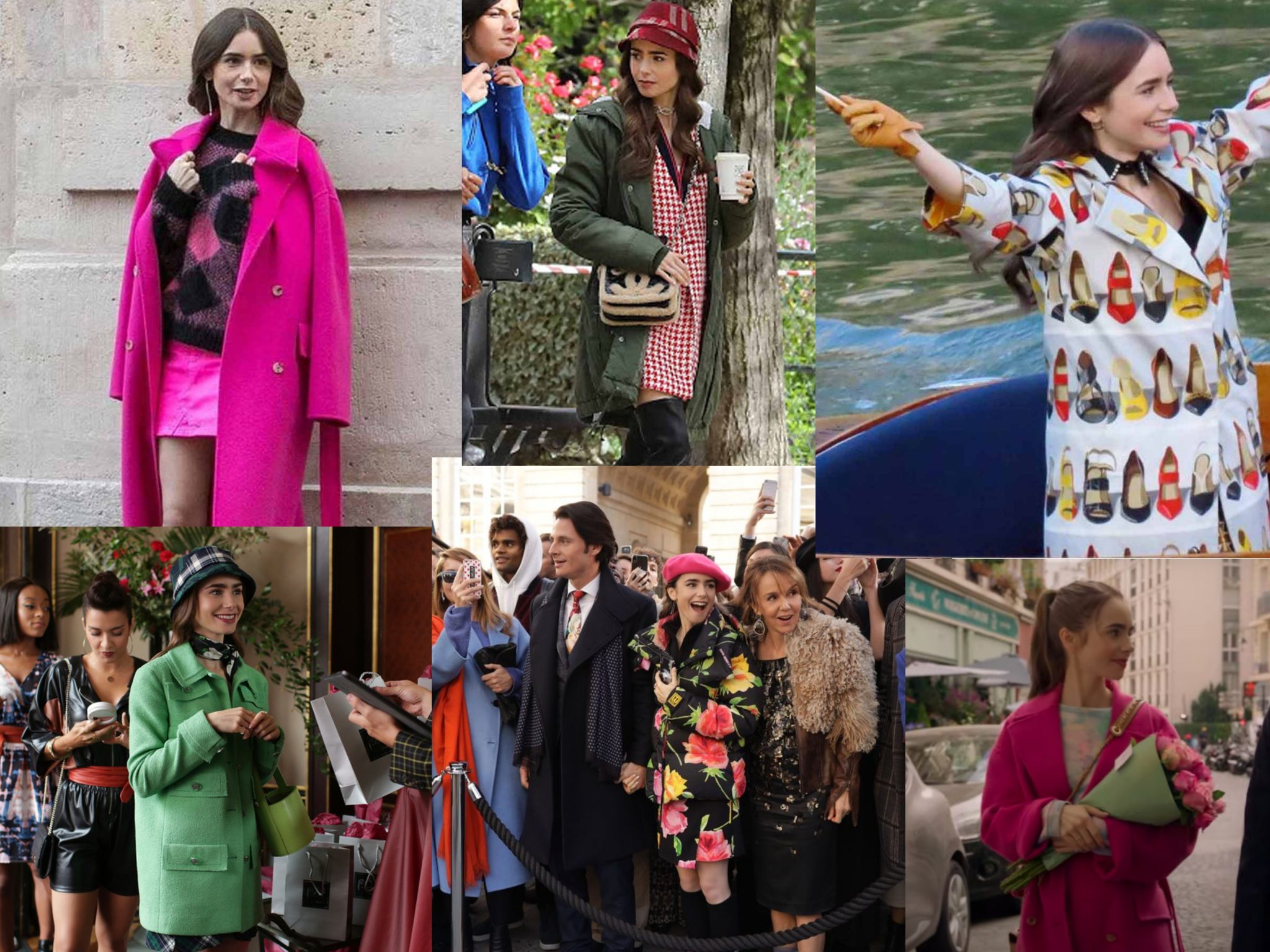 emily en paris vestido amarillo