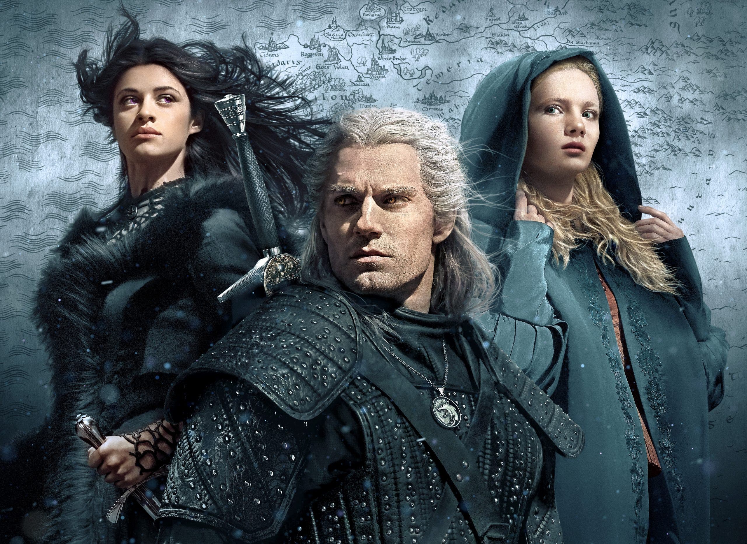 Revelan fotos de Henry Cavill en la segunda temporada de "The Witcher"