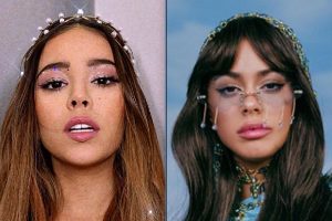 Danna Paola se sincera sobre su supuesta rivalidad con Tini Stoessel