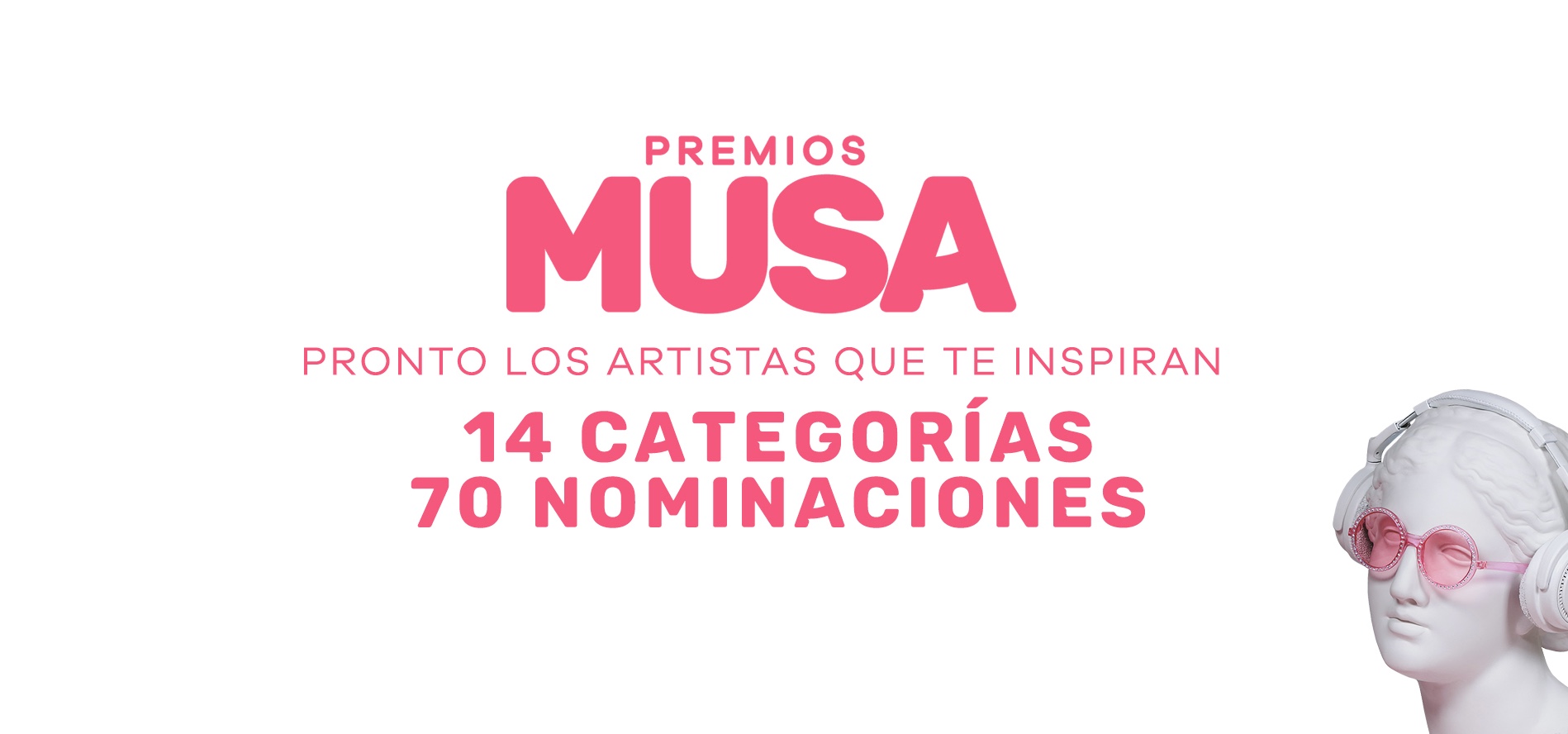 ¡Conoce las categorías de la primera edición de Premios MUSA!