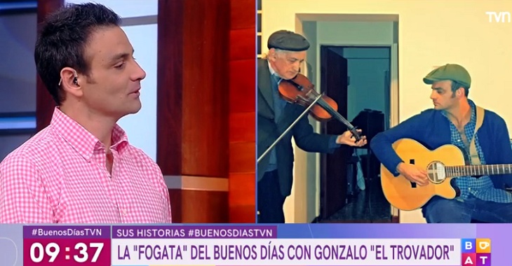 gonzalo ramírez se emociona al recordar a su abuelo