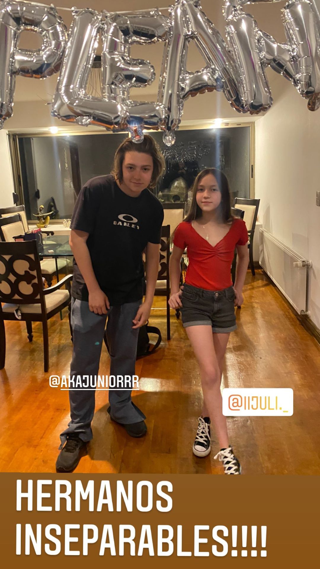 asi fue el cumpleaños de la hija de julio césar