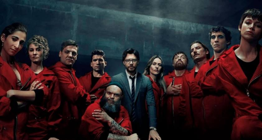 ¿El lugar del último atraco? Se filtran nuevas imágenes de las grabaciones de "La casa de papel"