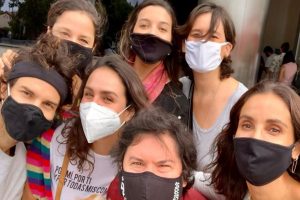 Leonor Varela y Fernanda Urrejola votaron juntas desde Estados Unidos