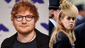 Mánager de Ed Sheeran trató de 'idiota' a la princesa Beatriz por cortarle la cara con una espada