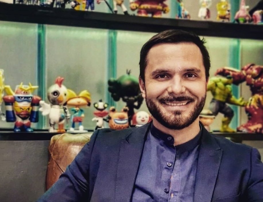 Álvaro Ballero recibió al nuevo integrante de la familia con emotivo mensaje