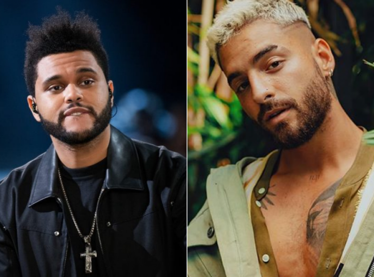 Maluma anuncia colaboración con The Weeknd y sorprende a fanáticos