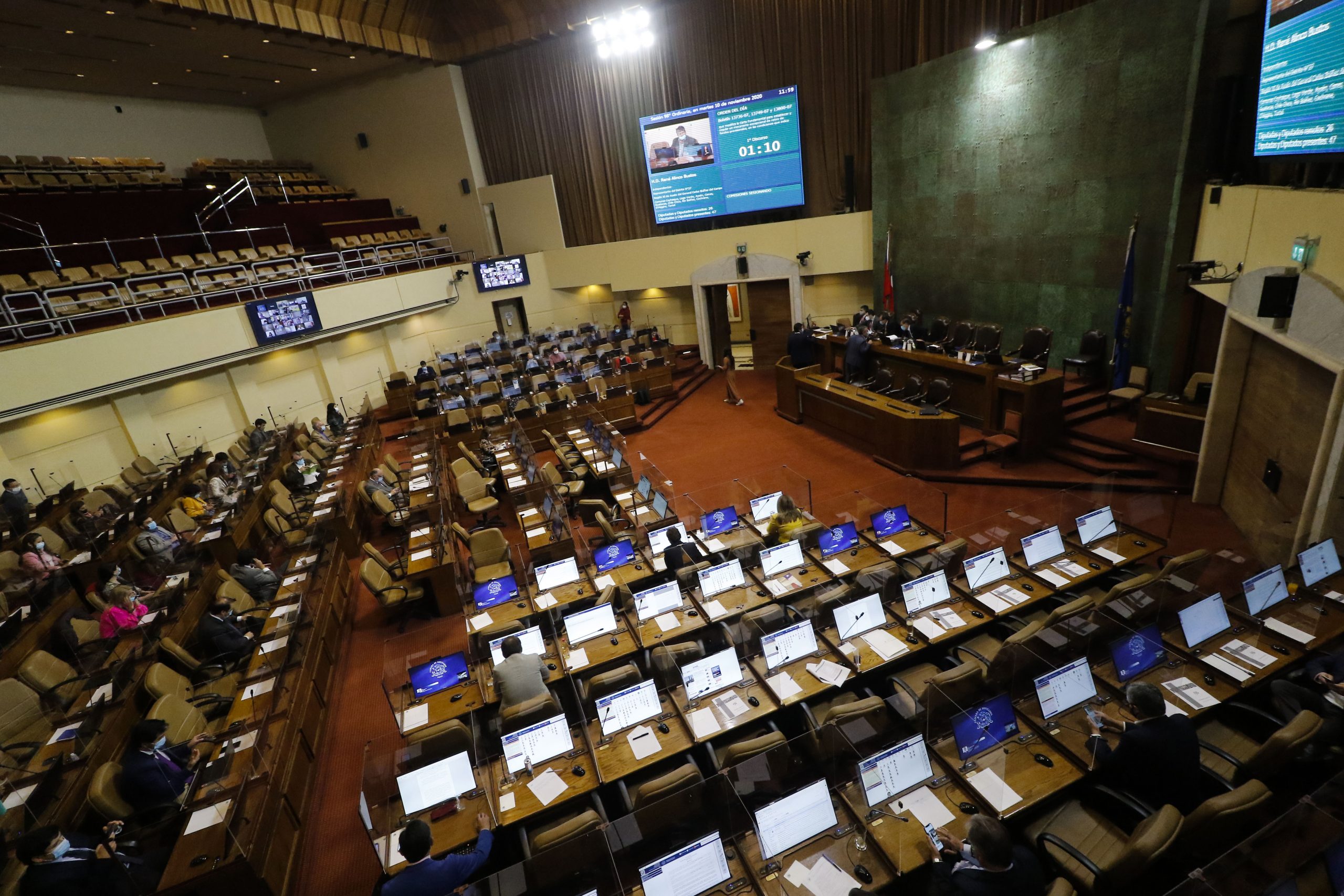Cámara de Diputados aprobó en general proyecto para segundo retiro del 10%