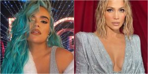 Karol G saca aplausos al defender a Jennifer López de críticas por foto sin filtro