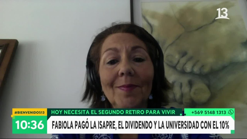 Invitada en "Bienvenidos" sacó aplausos con discurso sobre la crisis social: "No somos tontos"