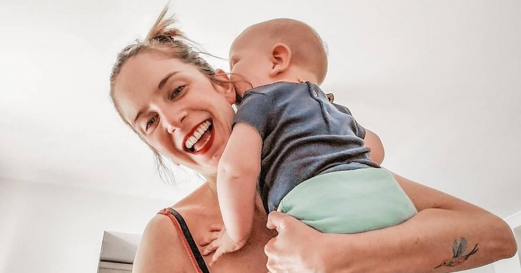 alison mandel y su hijo baltazar