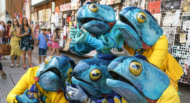 Peces Caminando / Complejo conejo famfest