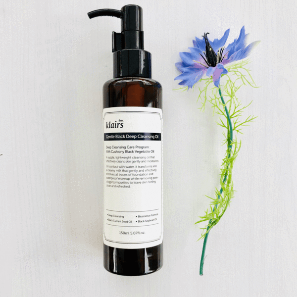 'Gentle Black Deep Cleansing Oil' de Klairs