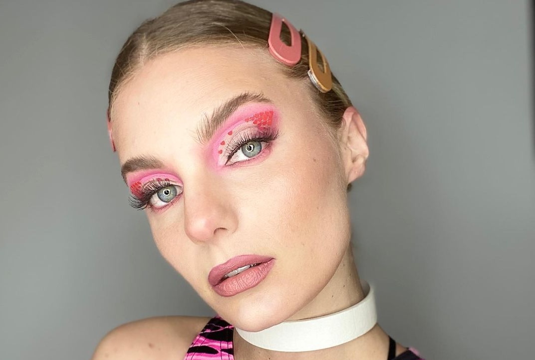 ¡Muy talentosa! Josefina Montané sacó aplausos con artístico maquillaje hecho por ella misma