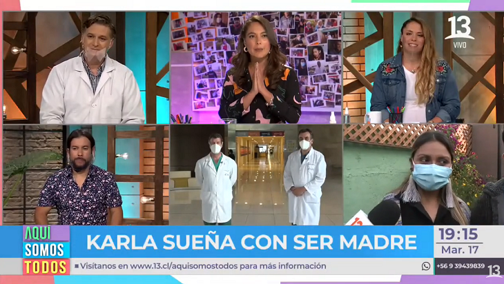 novia contra viento y marea en aqui somos todos