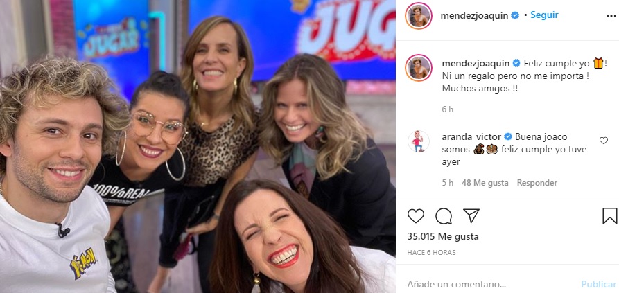 joaquin mendez de cumpleaños