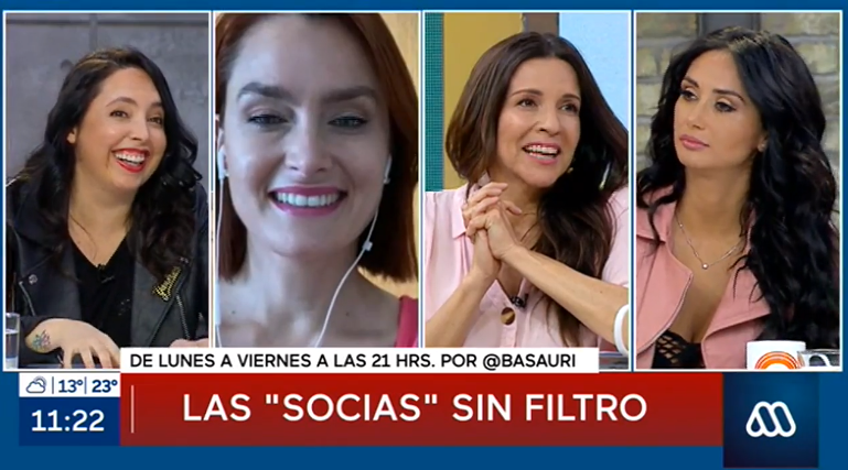 pamela diaz en mucho gusto 