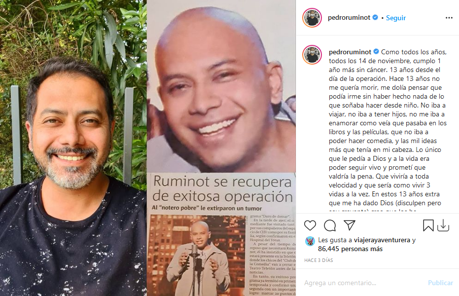 pedro ruminot cancer
