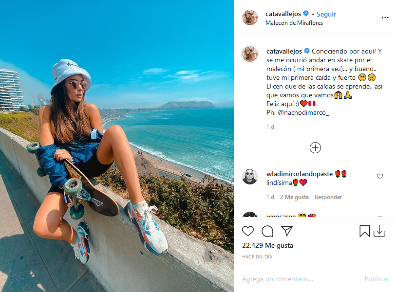 Cata Vallejos en Perú