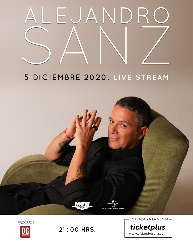 Conoce a los ganadores de entradas al concierto online de Alejandro