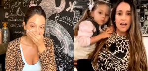 Dani Palavecino reveló embarazo de Titi Aguayo durante transmisión en vivo: "Metí la pata"